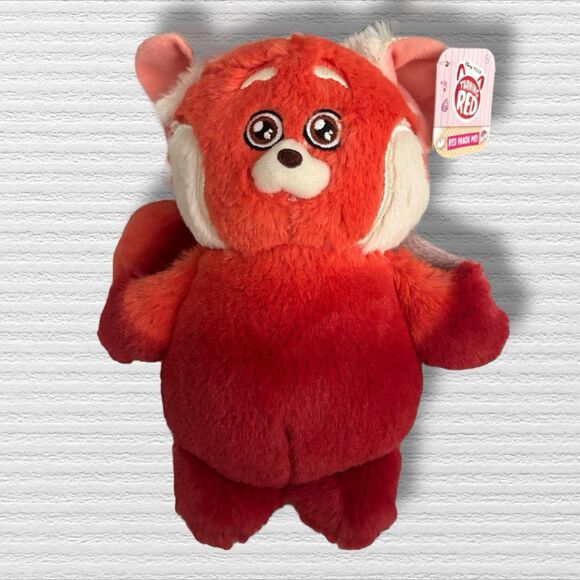 Just Play Disney and Pixar Turning Red Mei Panda Soft Plush Toy - Red - Picture 1 of 5